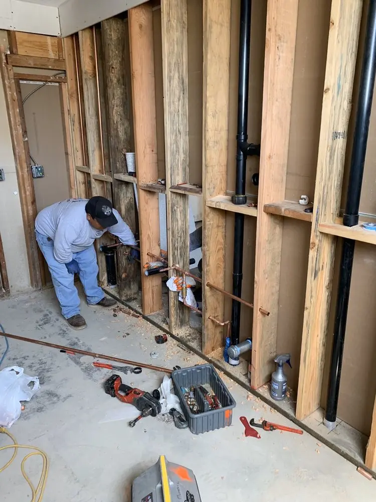 Commercial rough-in plumbing for Water Heater Replacement in Mendota Heights